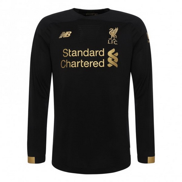 Maillot Football Liverpool Domicile ML Gardien 2019-20 Noir